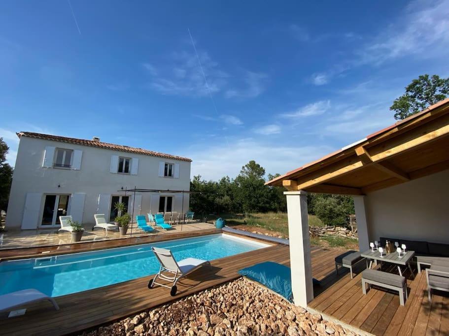 Villa Piscine - Gorges Du Verdon, Lac De Sainte-Croix Régusse Extérieur photo