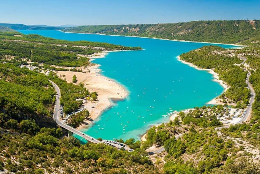 Villa Piscine - Gorges Du Verdon, Lac De Sainte-Croix Régusse Extérieur photo