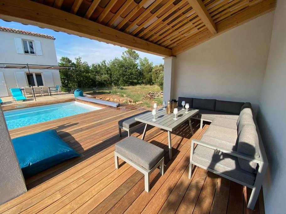 Villa Piscine - Gorges Du Verdon, Lac De Sainte-Croix Régusse Extérieur photo