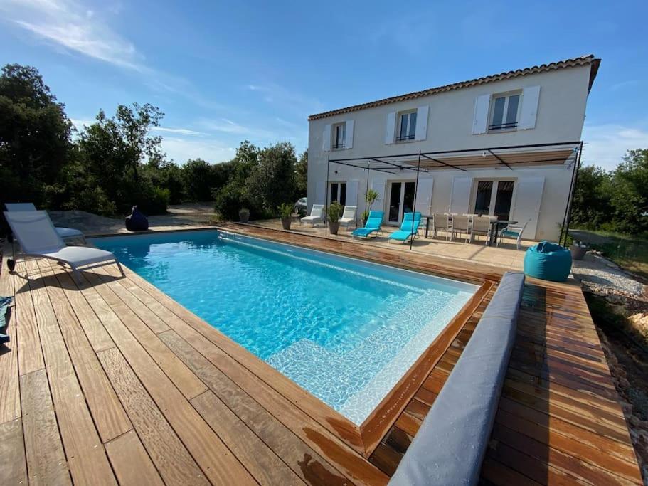 Villa Piscine - Gorges Du Verdon, Lac De Sainte-Croix Régusse Extérieur photo