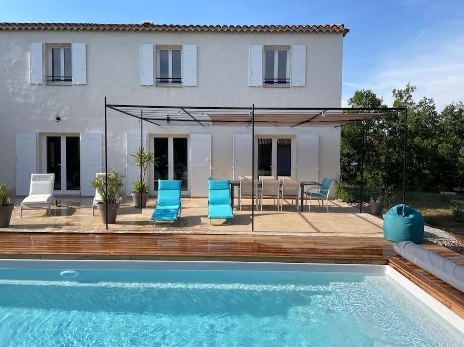Villa Piscine - Gorges Du Verdon, Lac De Sainte-Croix Régusse Extérieur photo